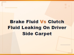 Brake Fluid vs Clutch Fluid Leaking on Driver Side Carpet - Diagnosis and Fixes